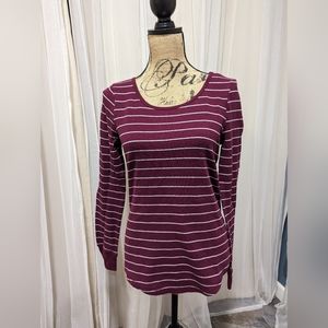SO Perfect thermal maroon long sleeve